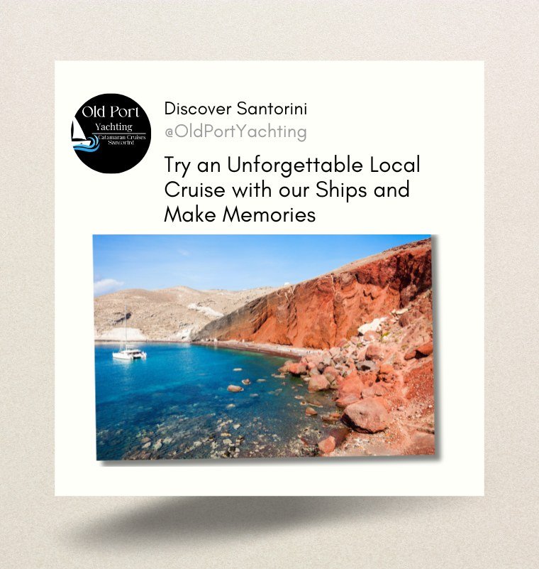 Discover Santorini with Old Port Yachting
