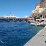 old Port Fira Santorini